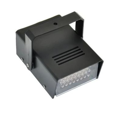 Лот: 8443366. Фото: 1. Стробоскоп белый 24 led. Световое оборудование