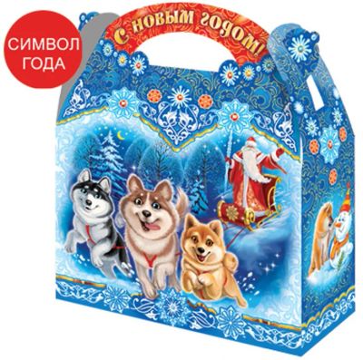 Лот: 10620665. Фото: 1. коробка под новогодний подарок... Тара, упаковка