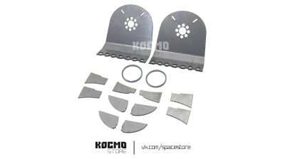 Лот: 20598190. Фото: 1. Накладка усилитель переднего стакана... Кузов