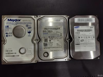 Лот: 17109933. Фото: 1. Жесткие диски комплект 250/80... Жёсткие диски (HDD)