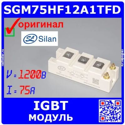 Лот: 25374519. Фото: 1. SGM75HF12A1TFD - модуль силовой... Транзисторы