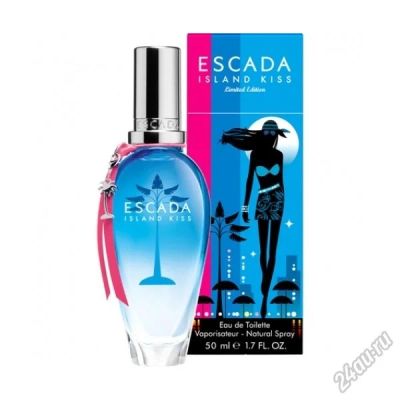 Лот: 5594761. Фото: 1. Escada Island Kiss 100мл. Женская парфюмерия