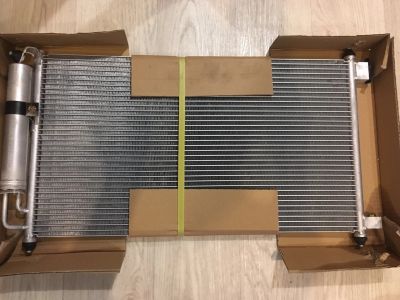 Лот: 14348593. Фото: 1. радиатор кондиционера nissan note. Двигатель и элементы двигателя