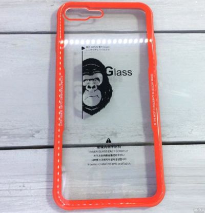 Лот: 12302424. Фото: 1. Чехол Gorilla Glass со вставкой... Чехлы, бамперы