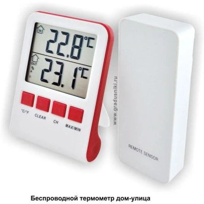 Лот: 15826682. Фото: 1. Термометр цифровой электронный... Другое (домашний быт)