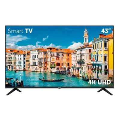 Лот: 21115766. Фото: 1. Новый 4K Смарт телевизор 43" Candy... Телевизоры