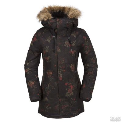 Лот: 12235333. Фото: 1. Сноубордическая КУРТКА Ж VOLCOM... Зимняя спортивная одежда