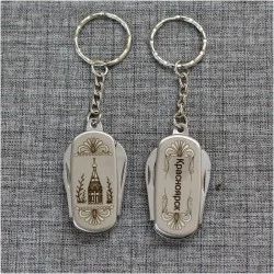 Лот: 10539341. Фото: 1. Брелок-нож прям. "Часовня" 45003-220. Брелоки для ключей