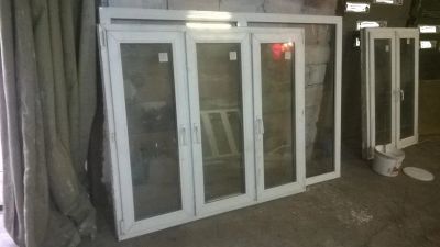 Лот: 10105923. Фото: 1. окно пластиковое 3 створки. Окна, балконы