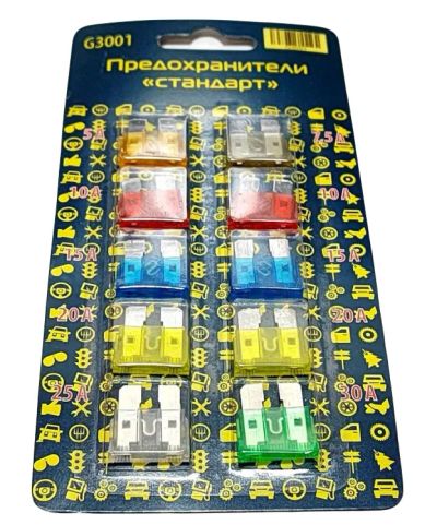 Лот: 25205230. Фото: 1. Комплект предохранителей Евро... Электрооборудование