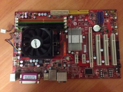 Лот: 6407779. Фото: 1. MSI K9N Neo-F V3 Материнская плата. Материнские платы