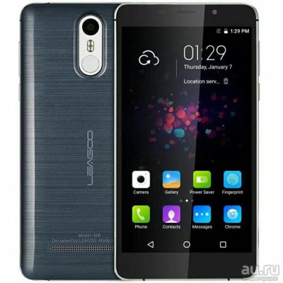 Лот: 14573600. Фото: 1. Leagoo M8 состояние нового, фантомные... Смартфоны