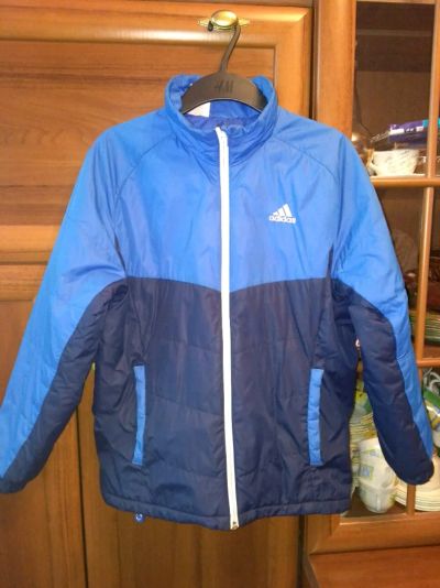 Лот: 12095925. Фото: 1. Куртка на мальчика Adidas,рост... Верхняя одежда