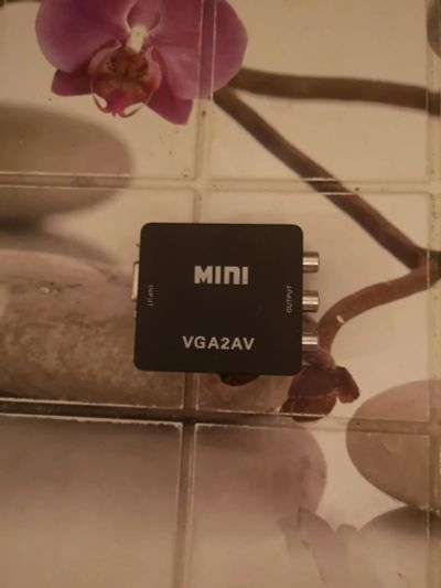 Лот: 25257326. Фото: 1. Конвентер vga 2av. Шлейфы, кабели, переходники