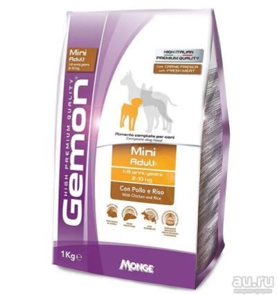 Лот: 18239362. Фото: 1. Gemon Dog Mini корм для взрослых... Корма