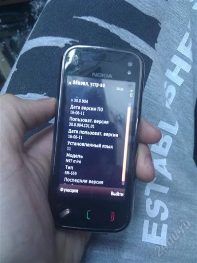 Лот: 1743279. Фото: 1. Nokia N97mini Garnet. Смартфоны