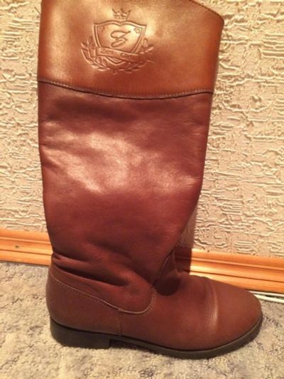 Лот: 6328301. Фото: 1. Сапоги зимние кожаные р.36 Zara. Сапоги