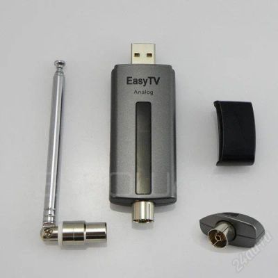 Лот: 1973698. Фото: 1. USB аналоговый TV - FM тюнер c... ТВ-тюнеры и карты захвата