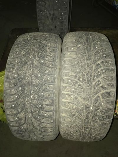 Лот: 10366498. Фото: 1. nokian hakkapeliitta 5 разноширокие. Шины
