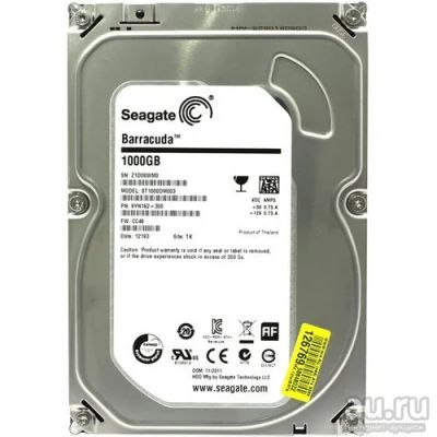 Лот: 18063492. Фото: 1. Жесткий диск HDD Seagate Barracuda... Жёсткие диски (HDD)