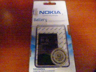 Лот: 17104648. Фото: 1. Аккумулятор Nokia 5230 / BL-5J. Аккумуляторы