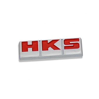 Лот: 20927053. Фото: 1. Шильдик, эмблема HKS красный. Наклейки автомобильные