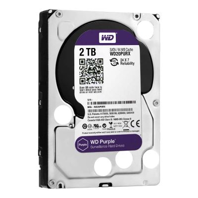 Лот: 12783430. Фото: 1. Жесткий диск WDC WD20PURZ 2Tb. Жёсткие диски