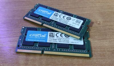 Лот: 22225263. Фото: 1. ОЗУ для ноутбука DDR3L/4 Гб/1600... Оперативная память