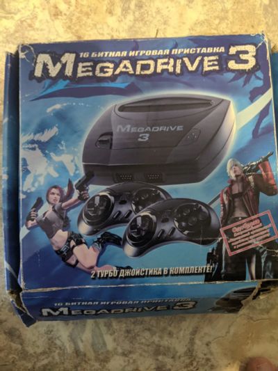 Лот: 21033616. Фото: 1. Приставка megadrive 3. Игры для консолей