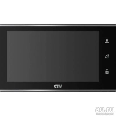 Лот: 13051047. Фото: 1. Видеодомофон CTV-M2702MD В(чёрный... Домофонные системы