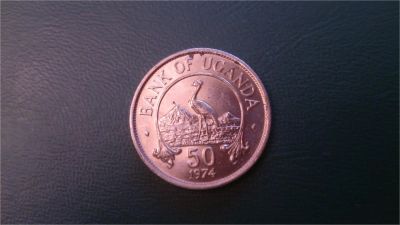 Лот: 10899006. Фото: 1. Уганда 50 центов 1974 год. Азия