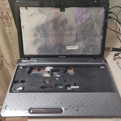 Лот: 14286969. Фото: 1. Корпус Toshiba Satellite L755D-11W. Корпуса, блоки питания