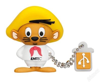 Лот: 1997822. Фото: 1. Флешка EMTEC Speedy Gonzales 8Гб. USB-флеш карты