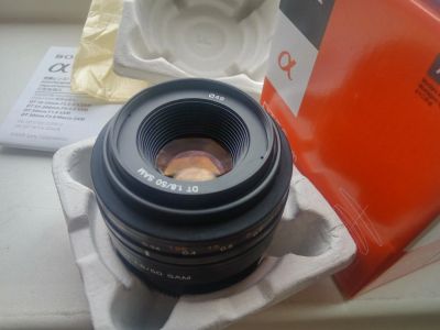 Лот: 11808060. Фото: 1. Объектив Sony 50mm f/1.8 (SAL-50F18... Объективы
