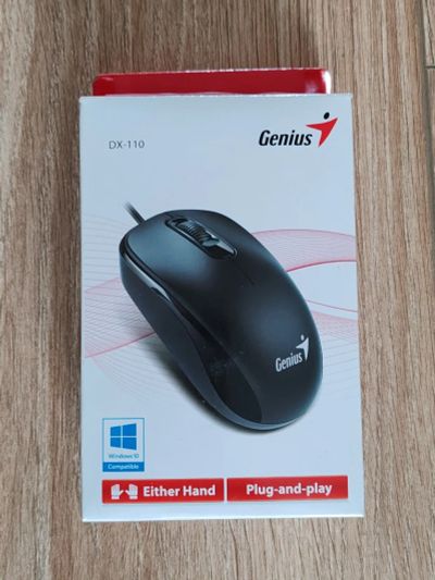 Лот: 23571757. Фото: 1. Мышь Genius DX-110, оптическая... Клавиатуры и мыши