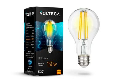 Лот: 23948570. Фото: 1. Лампа светодиодная VOLTEGA Crystal. Лампочки