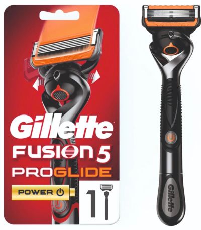 Лот: 19565444. Фото: 1. Gillette Fusion5 ProGlide Power... Бритвенные станки и лезвия