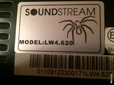Лот: 3798168. Фото: 1. soundstream lw4.620. Усилители