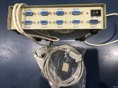Лот: 13665511. Фото: 1. Разветвитель VGA Multiplier J... Шлейфы, кабели, переходники