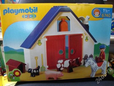 Лот: 439921. Фото: 1. PLAYMOBIL Ферма малая, для детей... Конструкторы