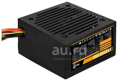 Лот: 21135451. Фото: 1. Блок питания 650W AeroCool VX-650... Корпуса, блоки питания