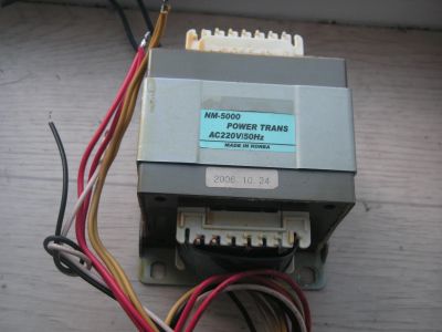 Лот: 25671624. Фото: 1. Трансформатор NM-5000 (27в 10... Трансформаторы, катушки
