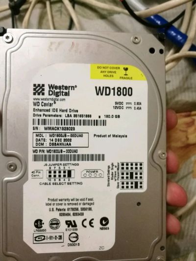 Лот: 12493183. Фото: 1. Жесткий диск. Жёсткие диски (HDD)