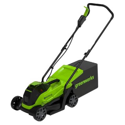 Лот: 25261166. Фото: 1. Газонокосилка аккумуляторная GREENWORKS... Бензо-, мотоинструмент