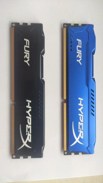 Лот: 18070954. Фото: 1. DDR3 4GB х2 Kingston HyperX FURY... Оперативная память