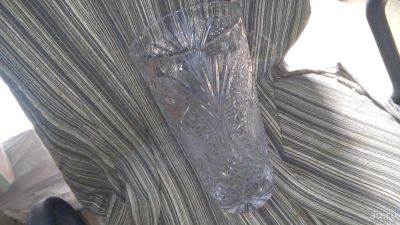 Лот: 9800824. Фото: 1. большая хрустальная ваза из СССР... Вазы