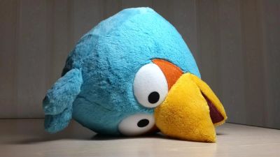 Лот: 3229308. Фото: 1. Мягкая игрушка ANGRY BIRDS (АЛКО-ПТИЦ... Мягкие