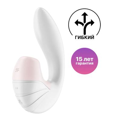 Лот: 24255587. Фото: 1. Вибратор с вакуумно-волновым стимулятором... Игрушки