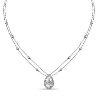 Лот: 24681112. Фото: 1. Колье с бриллиантом. Колье