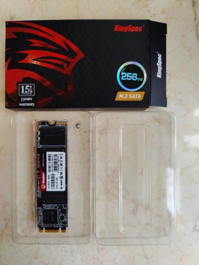Лот: 20089565. Фото: 1. KingSpec M2 2280 SSD M.2 SATA... SSD-накопители